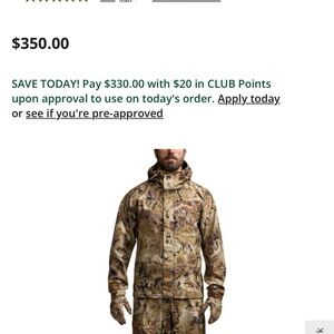 Men's Performance Camouflage Jacket